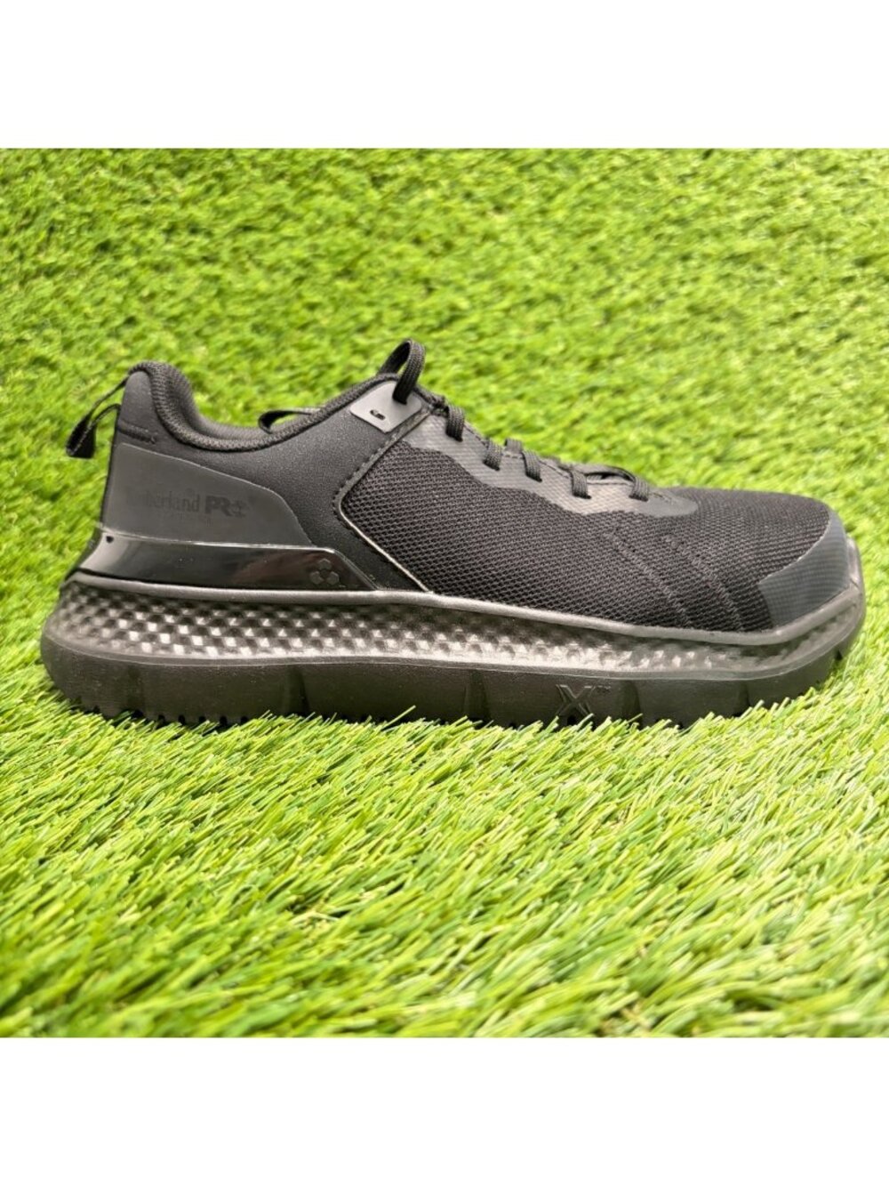 Timberland Pro Setra Women Size 5.5 Triple Black Composite Toe Safety Work Shoes